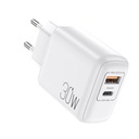 30W PD USB C QC 3.0 rýchla nástenná nabíjačka