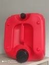20l kanister s červeným zásobníkom na vodu
