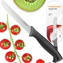 NÔŽ FISKARS MÄKKÝ paradajkový, zeleninový, nôž na ovocie, zúbkovaný, ostrý, 11,5 cm