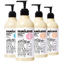 Yope FamiLove Tekuté mydlo Mix of Fragrances Limitovaná edícia 400ml 4 ks.