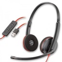 Slúchadlá Plantronics Blackwire C3220 s mikrofónom.Práca z domu. kancelária