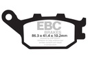 EBC FA174HH zosilnené brzdové doštičky (sada pre 1 kotúč)