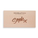 Paletka očných tieňov Makeup Revolution Soph X Super Spice (18) - 1 ks