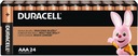 Batérie DURACELL Basic AAA/LR3 Blister s 24 kusmi