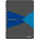 LEITZ OFFICE NOTEBOOK A5/90K KONTROLOVANÝ, MODRÁ