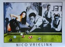 Billiardový plagát Nico Vrielink 89,8 x 64,7 cm
