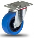 Modré otočné koleso, 100 mm Colsonova platňa