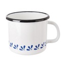 Retro hrnček smaltovaný 10 cm 0,7L