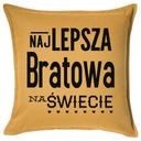 Vankúšový darček NAJLEPŠÍ BRAT NA SVETE