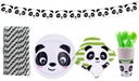 NARODENINOVÁ SÚPRAVA, HRNČEKY, TANIERE, PANDA RIAD