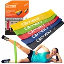 SET 5x cvičebných pásov MINI BAND FITNESS