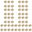 Držiaky krúžkov na obrúsky Krúžok Crystal 108 ks