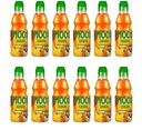 12 x Kubuś Juice 100% banán mrkva jablko 300 ml