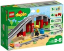LEGO Duplo 10872 Most a vlakové koľaje