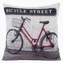 Obliečka na vankúš 40x40 Eurocurtains Rustikálny bicykel