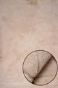 Béžový plyšový koberec zajačik 3D 60x100