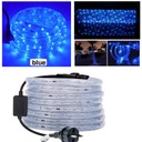 Svetelná hadica 240 LED modrá, 8 programov, 10m