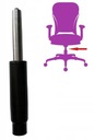 Zúžený zdvih OFFICE otočná stolička ACTUATOR 200 mm Odolná