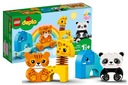 LEGO DUPLO BRICKS SÚPRAVA VLAKU ANIMALS 10955