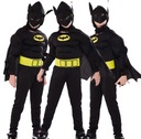 Batman Outfit Muscles Muscles Prom Kostým 122/128