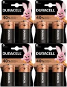 Batérie Duracell Alkaline D/LR20 - 2 ks x4