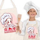 Detská kuchynská zástera FOR MASTERCHEF Vzory