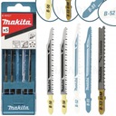 Sada pílových listov pre priamočiaru pílu Makita B-48527 v tvare T, 5 kusov, sada