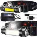 NABÍJACIA ČELOVKA VÝKONNÁ PRE HEAD LED TOURIST 4v1 Magnetická