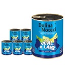Dolina Noteci Superfood mokré krmivo pre psov teľacie a jahňacie 6 x 800g