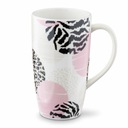 Veľký porcelánový hrnček na kávu a čaj, 600 ml