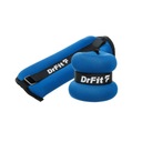 DrFit závažia na členky a zápästie posilňovňa 2x 0,5kg modré