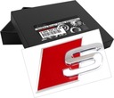 Emblém logo nápis chróm AUDI S S-LINE OEM QUALITY