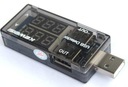 Merač prúdu a napätia USB Power Detector s USB