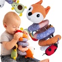 BALIBAZOO SENSORY CUDDLE RUDY FOX SPIRAL PRIvesok na kocik