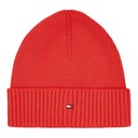 TOMMY HILFIGER ESSENTIAL FLAG ČIAPKA ČERVENÁ