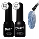 Didier Lab Hybrid SET Fiber Base Octagon + Top Coat Super Shiny