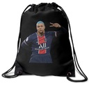 Kylian Mbappe Bag Fana Backpack Cool Cool Designs ČIERNA + BEZPLATNÝ NÁZOV`