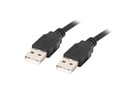 Kábel USB A 2.0 samec - samec 0,5 m M / M Lanberg