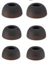 Gumy pre Huawei Freebuds 4i/5i Black, veľkosť S, M, L
