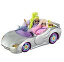 Barbie Extra kabriolet + príslušenstvo HDJ47