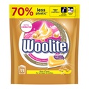 Pracie kapsuly Woolite Gel s keratínom Pro-Care 33 ks