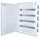 ETI Rozvádzač pod omietku 4x24 ERP24-4 kovové dvere