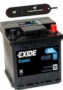 EXIDE CLASSIC P + 40AH / 320 EC400 BATÉRIA