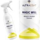 ULTRACOAT MAGIC WILL KOLESA & GUMA 500ml UMÝVANIE ČISTENIE RÁFOV KOLESÁ PNEUMATIKY