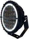 DLHÝ DOPAD CESTNÝ HALOGÉNOVÝ LED KRÚŽOK CREE 12V 24V
