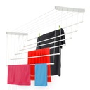 Kúpeľňa -Laundry sušička 6 tyčí 100 cm odolnú pevnú látku