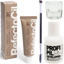 RefectoCil HENNA SET VODNÁ KEFKA GLASS