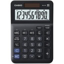 Casio Calculator MS 10 F, čierna, stolová, funkcia prevodu meny, %, DPH