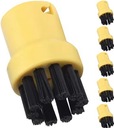 6x Okrúhla kefa na naparovač Karcher SC1 SC2 SC3 SC4 SC5 SI4 SG 4/4