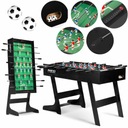 Neosport stolný futbalový stôl 121 x 61 x 80 cm NS-803 čierny